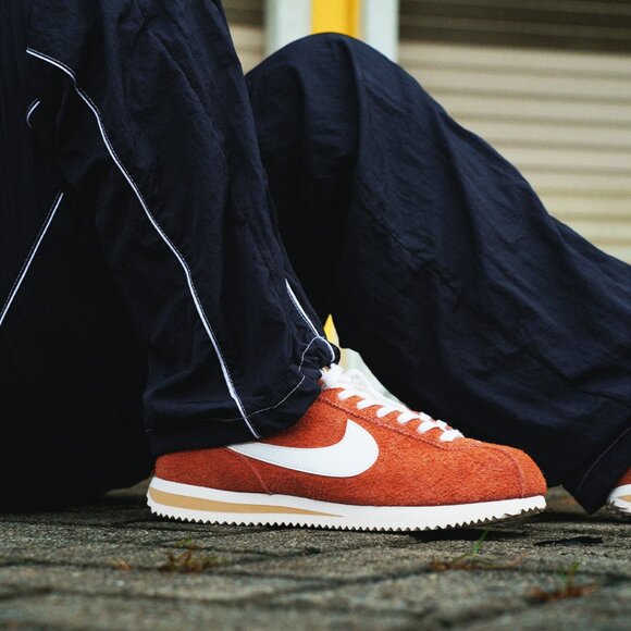 NWOT Nike Cortez Suede Sneakers in Orange and White (Never worn, brand new) - Picture 10 of 10
